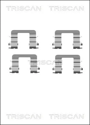 Accessory Kit, disc brake pad (8105 181007)