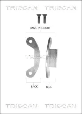 Accessory Kit, parking brake shoes (8105 272580)