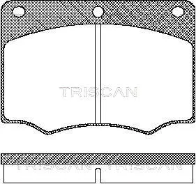 Brake Pad Set, disc brake (8110 16839)