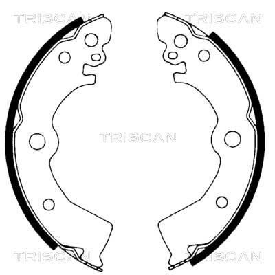 Brake Shoe Set (8100 14532)