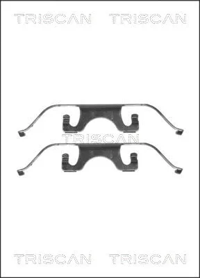 Accessory Kit, disc brake pad (8105 111614)
