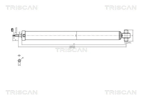 Shock Absorber (8705 50202)
