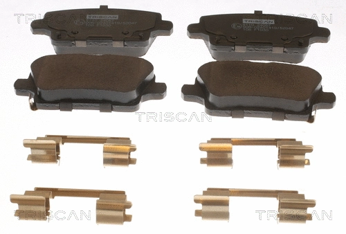 Brake Pad Set, disc brake (8110 24057)