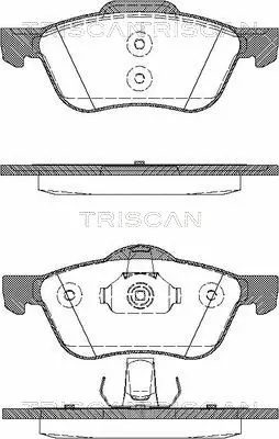 Brake Pad Set, disc brake (8110 14019)
