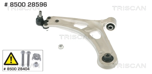 Control/Trailing Arm, wheel suspension (8500 28596)