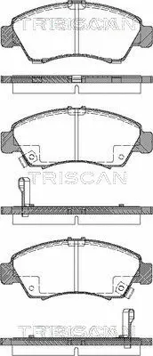 Brake Pad Set, disc brake (8110 40169)