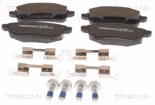 Brake Pad Set, disc brake (8110 25046)