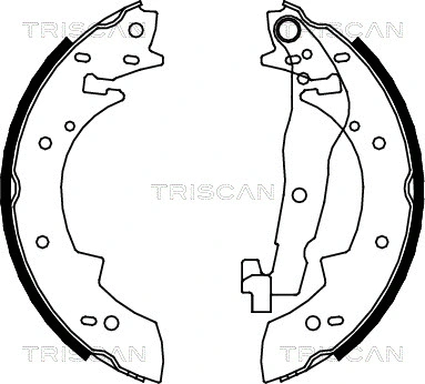Brake Shoe Set (8100 10447)