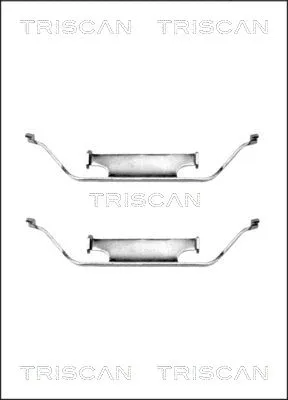 Accessory Kit, disc brake pad (8105 111571)