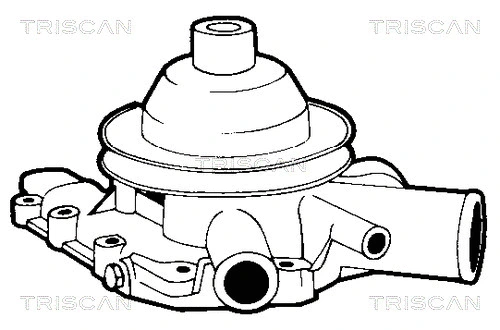 Water Pump, engine cooling (8600 12305)