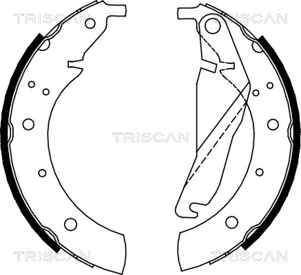 Brake Shoe Set (8100 11432)