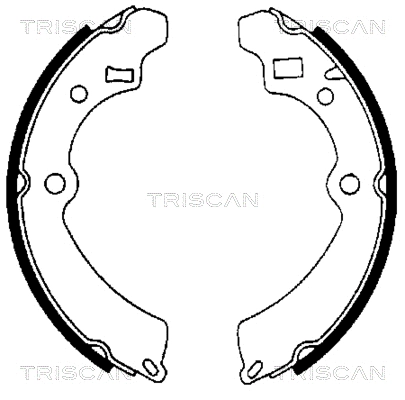 Brake Shoe Set (8100 69521)