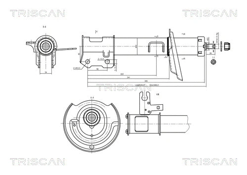Shock Absorber (8705 24104)