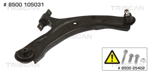 Control/Trailing Arm, wheel suspension (8500 105031)