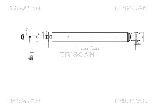 Shock Absorber (8705 10204)