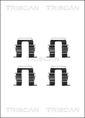 Accessory Kit, disc brake pad (8105 681531)