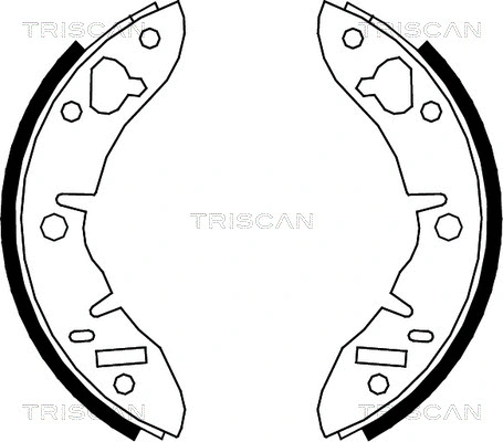 Brake Shoe Set (8100 17003)