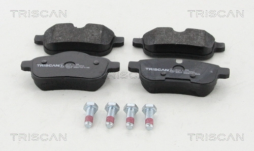 Brake Pad Set, disc brake (8110 11056)