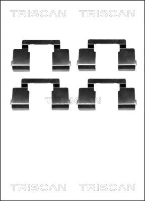 Accessory Kit, disc brake pad (8105 251596)