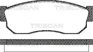 Brake Pad Set, disc brake (8110 68177)