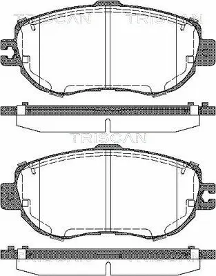 Brake Pad Set, disc brake (8110 13036)