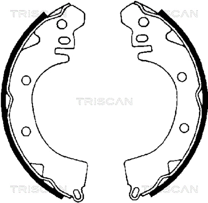 Brake Shoe Set (8100 42422)