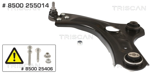 Control/Trailing Arm, wheel suspension (8500 255014)