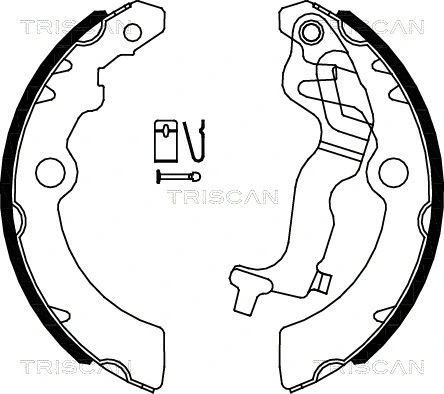 Brake Shoe Set (8100 69005)