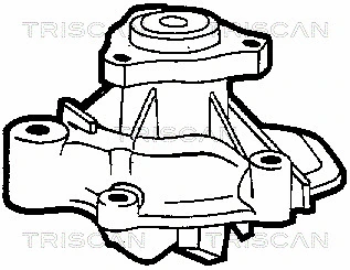 Water Pump, engine cooling (8600 40802)