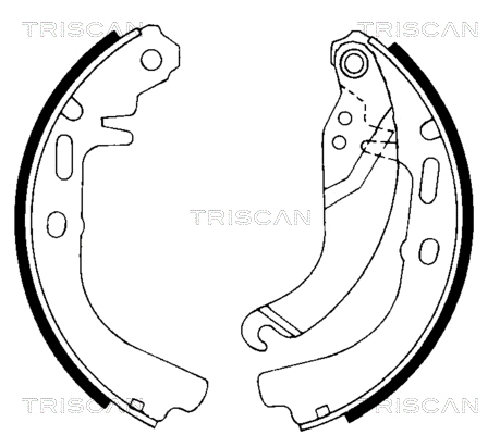 Brake Shoe Set (8100 24327)