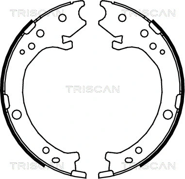 Brake Shoe Set (8100 40007)
