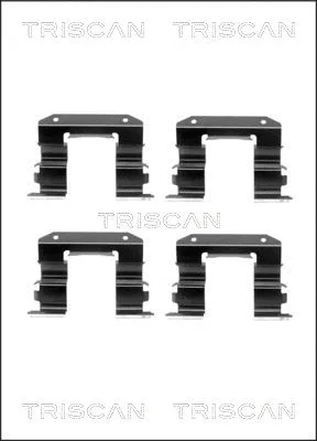 Accessory Kit, disc brake pad (8105 431616)