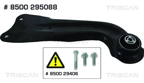 Control/Trailing Arm, wheel suspension (8500 295088)