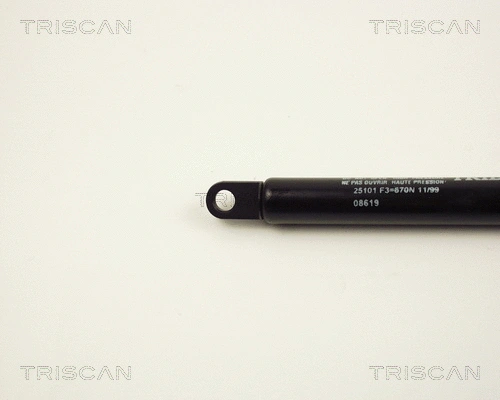 Gas Spring, bonnet
