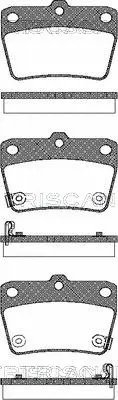 Brake Pad Set, disc brake (8110 13025)