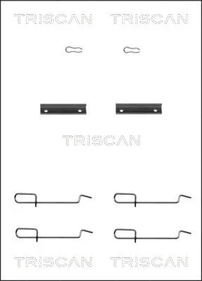 Accessory Kit, disc brake pad (8105 101592)
