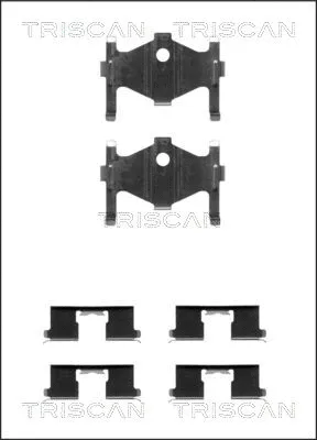 Accessory Kit, disc brake pad (8105 141605)