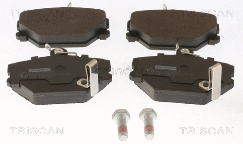 Brake Pad Set, disc brake (8110 10025)