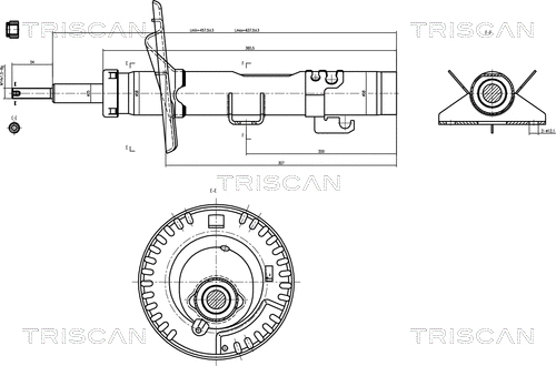 Shock Absorber (8705 29111)
