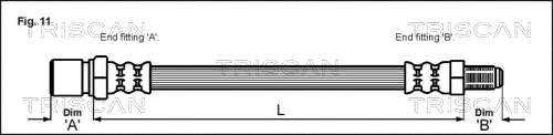 Brake Hose (8150 29001)
