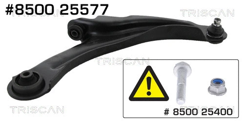 Control/Trailing Arm, wheel suspension (8500 25577)