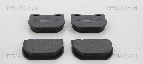 Brake Pad Set, disc brake (8110 17027)