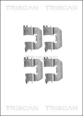 Accessory Kit, disc brake pad (8105 181013)