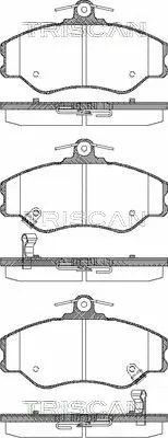 Brake Pad Set, disc brake (8110 43002)