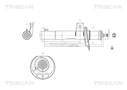 Shock Absorber (8705 29106)
