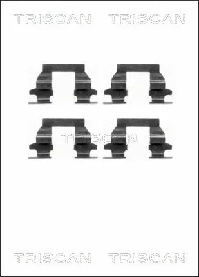 Accessory Kit, disc brake pad (8105 141595)