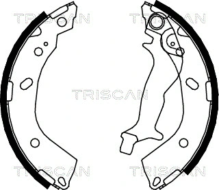 Brake Shoe Set (8100 43018)