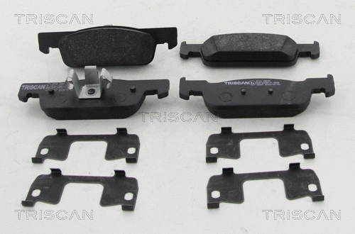 Brake Pad Set, disc brake (8110 25044)