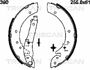 Brake Shoe Set (8100 28390)