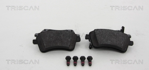Brake Pad Set, disc brake (8110 43040)